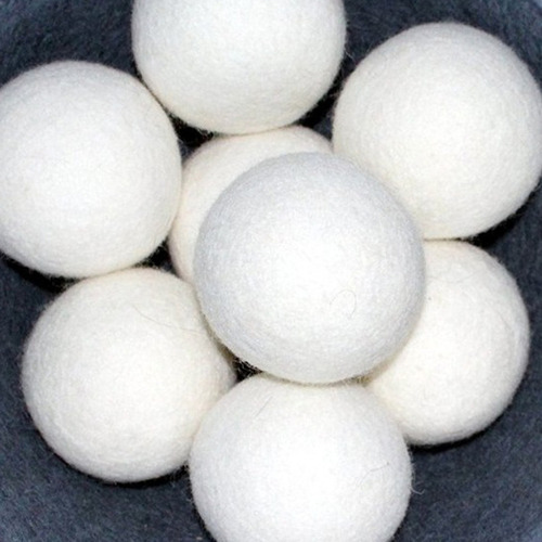 6pcs 7cm Eco Friendly Amaciador Bolas De Lã Secador De Roupa