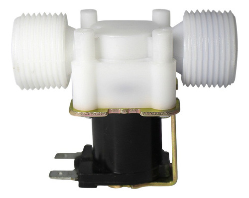 Válvula Solenoide De Agua De Entrada Plástico Rosca Tornillo