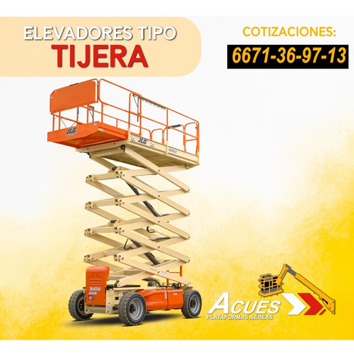 Renta De Plataformas Aereas Genie , JLG Y Skyjack
