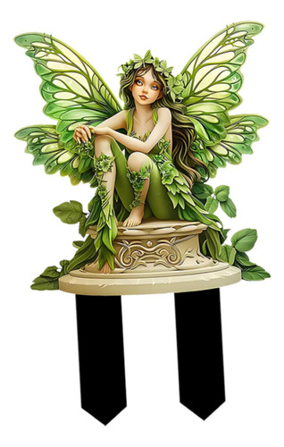 Estaca De Jardín De Hadas, Decoración De 2d, Regalo