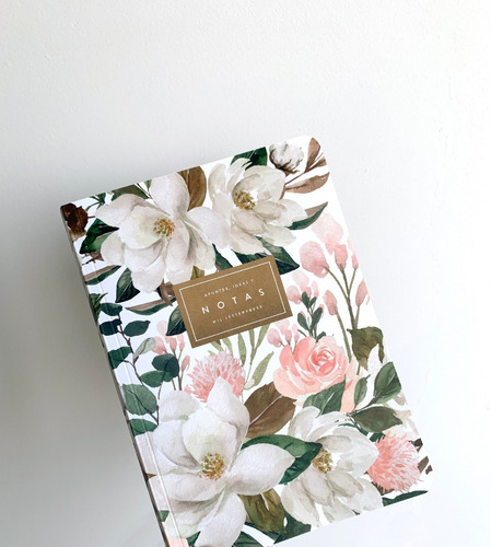 Cuaderno Rayado Magnolia A5 - Mil Letterpress