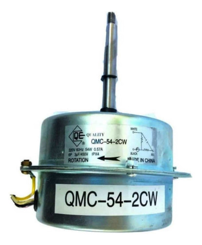 Motor Ventilador 1 Eje 220v 54w Para Split 60 Hz Quality Qmc