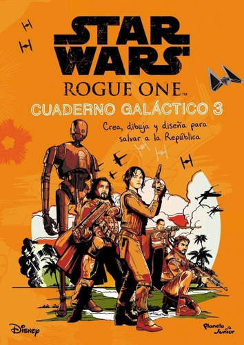 Star Wars. Rogue One. Cuaderno Galactico-blanco, Eugenia-pla