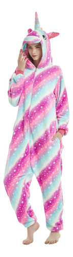 Pijama Kigurumi Unicornio Stitch Animales Disfraz Adulto