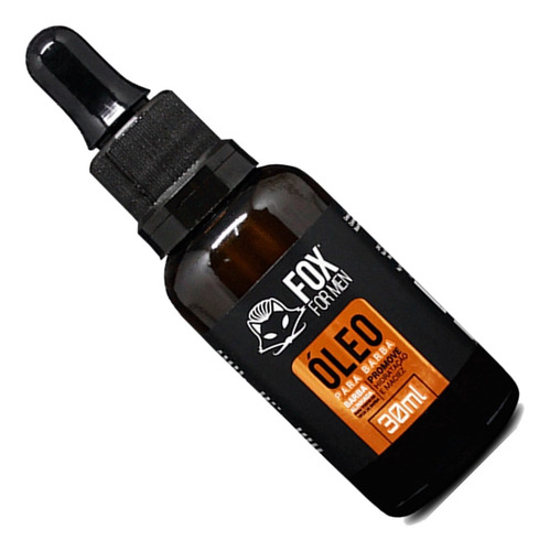 Óleo Para Barba Fox For Men 30ml Beard Oil Ótima Fragrância