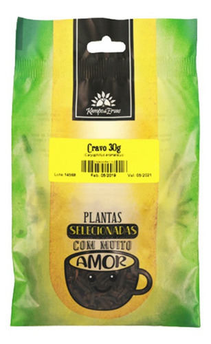 Chá De Cravo Kampo De Ervas 30g