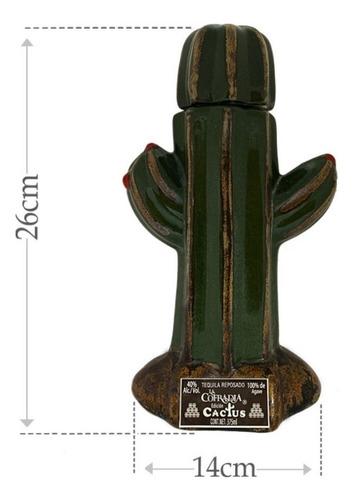 Tequila La Cofradia Ed. Cactus Reposado 375ml