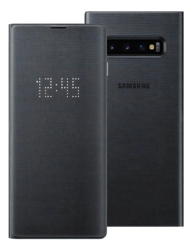 Samsung Led View Cover Negro Samsung S10 Nombre Del Diseño Led View Cover Color Negro