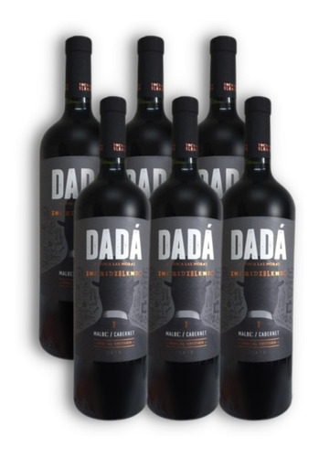 Vino Dadá Incrediblends Malbec Cabernet Sauvignon X6u 750ml