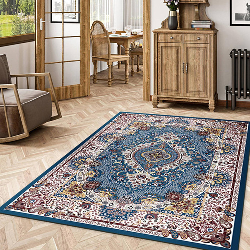 Alfombra Turca Decorativa Para Interiores, 40x60cm