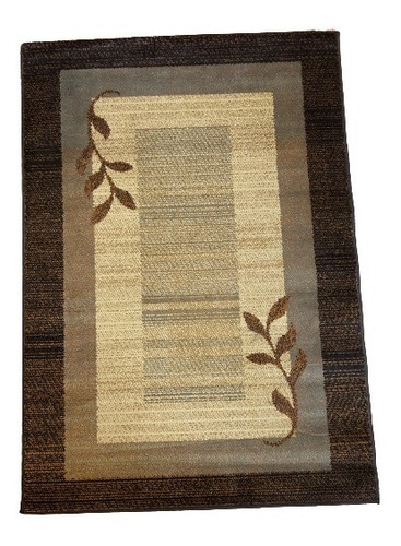 Alfombra De Area Marron Home Dynamix 110 Cms * 160 Cms