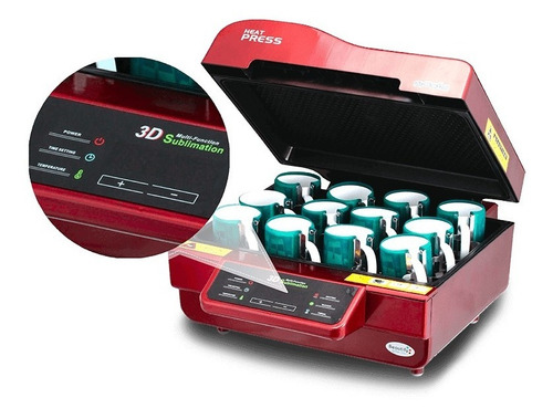 Horno Máquina Sublimadora 3d