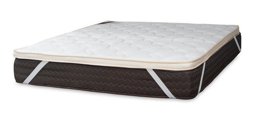 Imagen 3 de 3 de Arco Iris Pillow Top Viscoelastico Desmontable 150x190x5 Cm