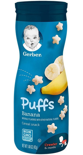 Gerber Graduates Cereal Snack Banana 1.48 Ounce !