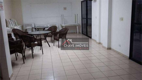 Apartamento Com 2 Dormitórios À Venda, 82 M² Por R$ 380.000,00 - Embaré - Santos/sp - Ap2900