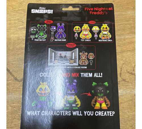 Funko Snaps Five Nights At Freddy Toy Chica Nightmare Chica