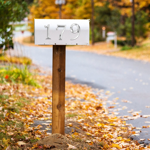 10 Números: Pegatinas Autoadhesivas Con Números De Puerta En