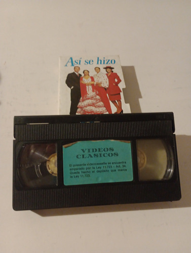 Así Se Hizo Las Cosas Del Querer - 2° Parte - Vhs (Usado)