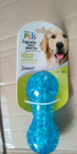 Imagen 1 de 1 de Fancy Pets Juguete Pesa Flexible Con Sonido Gde Perro Cachorro Entrenamiento Ejercicio Diversion
