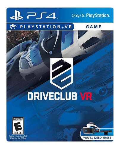 Juego Driveclub Vr Nuevo Realidad Virtual Playstation 4