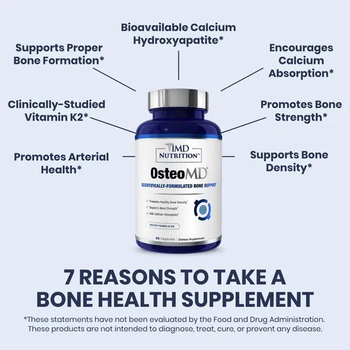 Apoyo Integral Óseo Con Hidroxiapatita Calcio Vitamina D3 K2 Sabor
