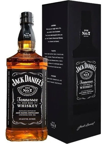 Kit Whiskey Jack Daniel's Old N.7 + Honey + Fire 1000ml Cada