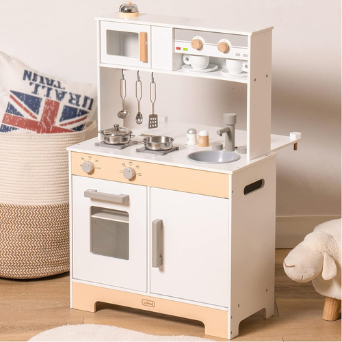 Cocina De Juego 2 En 1 Para Niños Juego De Cocina De Madera