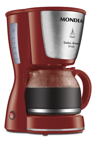 Cafeteira Elétrica Dolce Arome C-32-32x-r Vermelha Mondial Cor Vermelho 110V