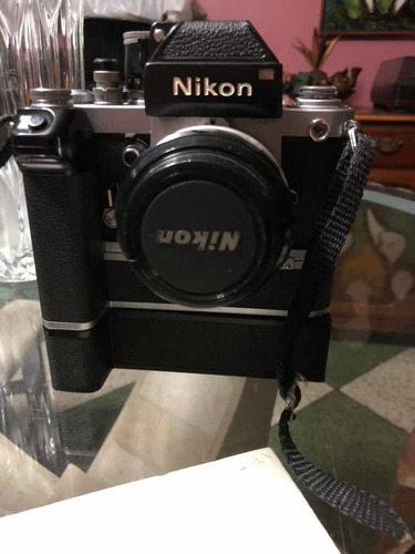 Nikon F2 Con Motor. Y Lente 50