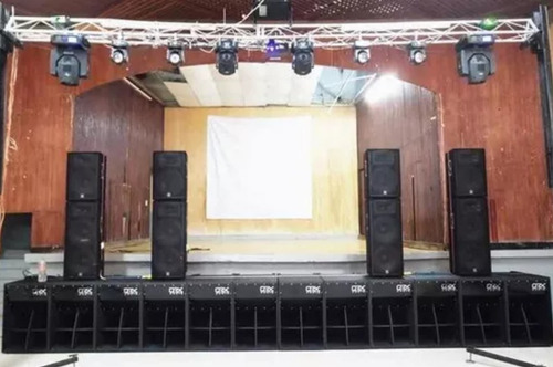 Bafle Qrx Audio® Black36 Cerwin Vega 1600w Rms 360sound Color Negro