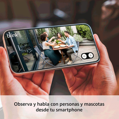Cámara De Seguridad Blink Mini 2 Con Enchufe Para Int-ext Blanco