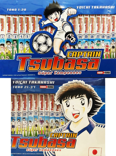 Manga Captain Tsubasa Super Campeones Completa 37 Tomos 