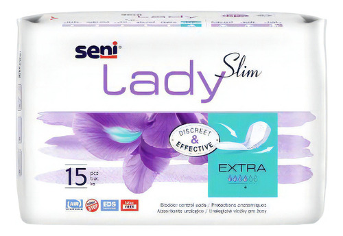 Aposito Seni Lady Incontinenencia Extra Slim 15 Unidades