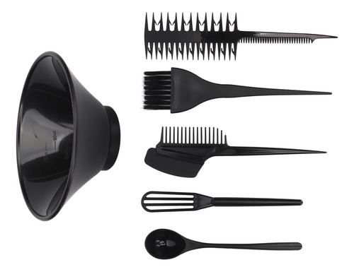 Kit De Brochas Para Colorear El Cabello, 6 Piezas, Tinte Pro