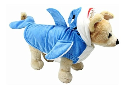 Nacoco - Disfraz De Tiburón Para Perro, Ropa Para Mascotas, 