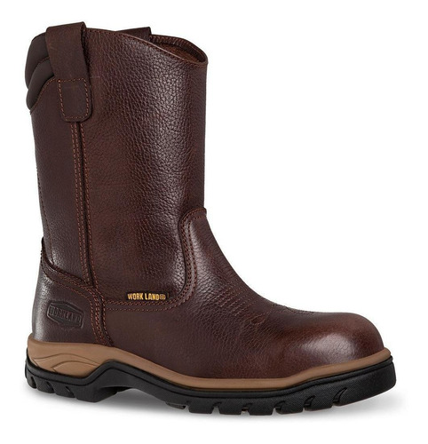 Bota Roper Con Casco Cafe Workland 