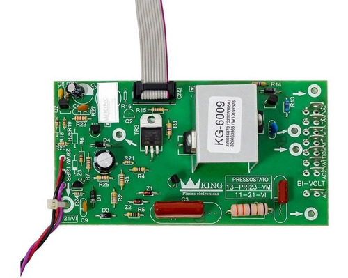Imagem 4 de 6 de Placa Potência Interface E Adesivo Lavadora Bwg10a