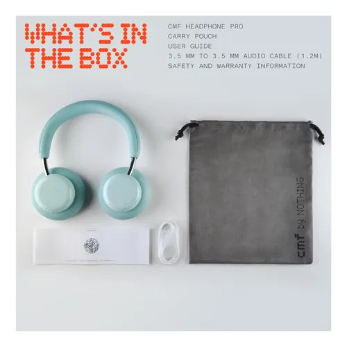 cmf by NOTHING HEADPHONE PRO ライトグリーン Cmf By Nothing Headphone Pro Fones De Ouvido Sem Fio Com De Light