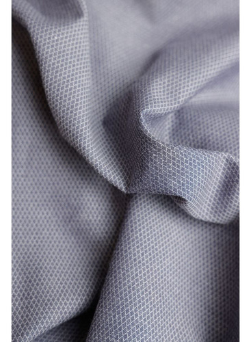Camisa Aramis Slim Tricoline Maquinetado Fio 50 Chumbo - P