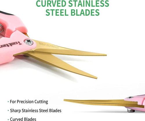 Toolteng Tijeras De Podar Con Tijeras De Corte Curvas