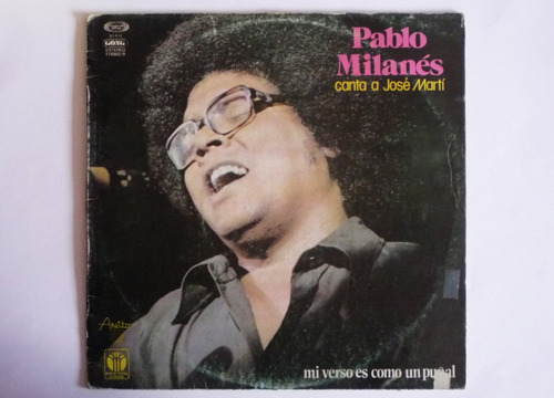 Pablo Milanes - Canta A Jose Marti - Lp Vinilo Acetato