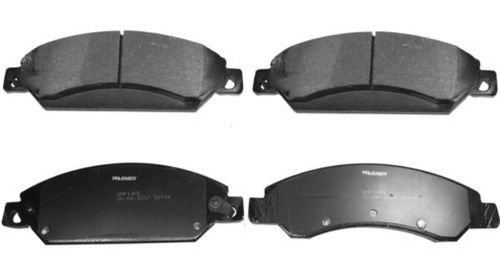 Balatas Semimetalicas Delanteras Gmc Sierra 2007-2010 Wagner