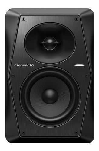 Estúdio amplificado Pioneer Vm-50 e monitor de DJ 5 pretos