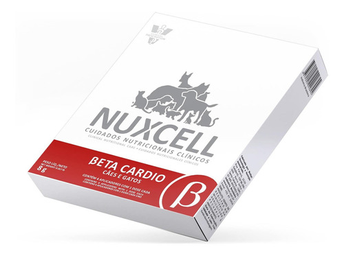 Nuxcell Beta Cardio-4 Seringas 2 Gr-suplemento P/cardiopatas