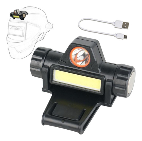 2 Faro Para Máscara, Requisito De Soldador, Vista Amplia,
