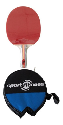 Raqueta Ping Pong Sportfitness Ittf Con Funda. Und