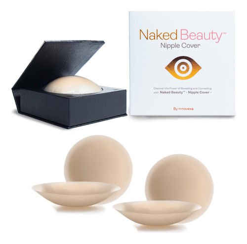 Naked Beauty - Cubiertas Para Pezones - 2 Pares - Silicona A