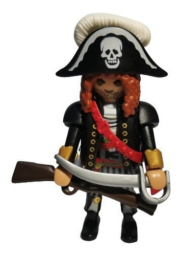 Playmobil Capitan Pirata Piratas Ingleses Barco Corsario 