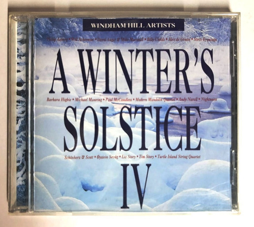 Cd Original Windham Hill Artists  A Winter's Solstice Iv