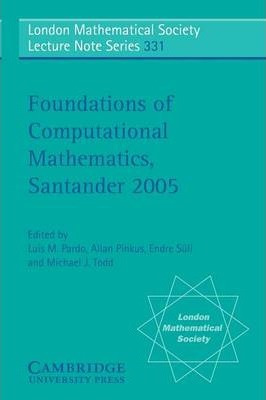 Libro Foundations Of Computational Mathematics, Santander...